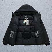 The north face black short arctic down jacket - 5