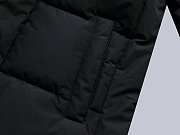 The north face black  long  down jacket - 5