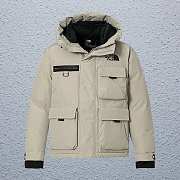 The north face off white arctic down jacket - 1