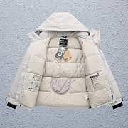 The north face white arctic down jacket - 3