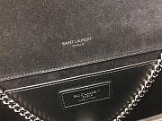 SAINT LAURENT KETE BAG 354119JD silver chain-24x14x5cm - 3