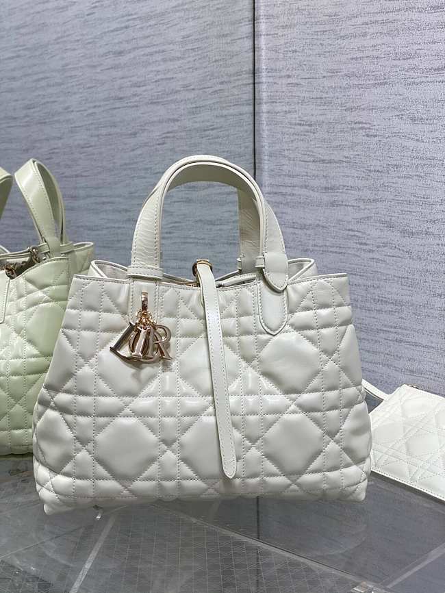 Dior Toujours Bag White-28.5x19x21cm - 1