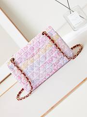 Chanel classic rainbow letters bag2 240422A -23cm - 3