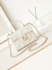 CHANEL Shoulder White bag AS4711 16x21x9.5cm - 1