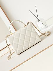 CHANEL Shoulder White bag AS4711 16x21x9.5cm - 3