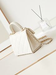 CHANEL Shoulder White bag AS4711 16x21x9.5cm - 2