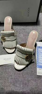 Gucci Women's White Slipper - 5