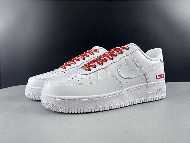 Nike Air Force 1 Low Supreme White CU9225-100 - 1