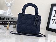 LADY DIOR MINI 121009A 17CM  navy blue - 1