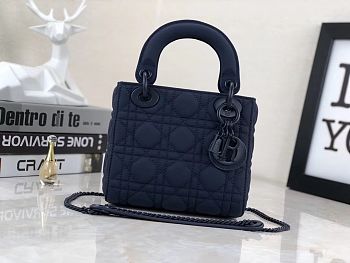 LADY DIOR MINI 121009A 17CM  navy blue