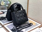 LADY DIOR MINI 121009A 17CM Black - 2