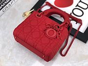 LADY DIOR MINI 121009A 17CM Red - 5