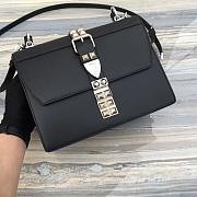 PRADA Hand bag 1BA179 Black 26x19x11cm - 1