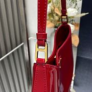 PRADA Shoulder bag 1BC499 red 27x21x5cm - 6