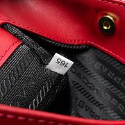 PRADA Shoulder bag 1BC499 red 27x21x5cm - 3