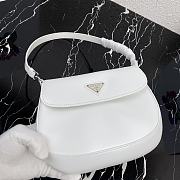 PRADA Shoulder bag 1BD311 White 23x18x2.5cm - 5