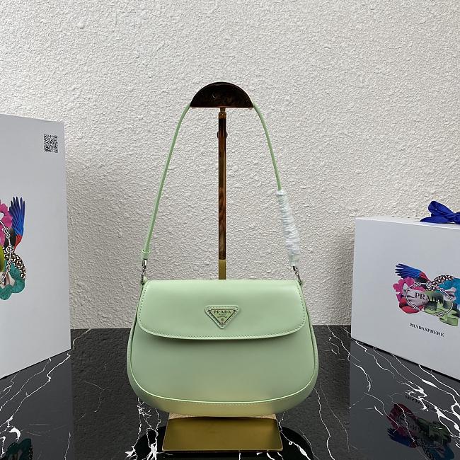 PRADA Shoulder bag 1BD311 Green  23x18x2.5cm - 1