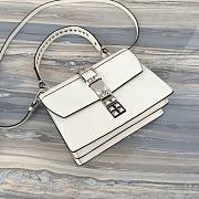 PRADA Hand bag 1BA179 White 26x19x11cm - 2