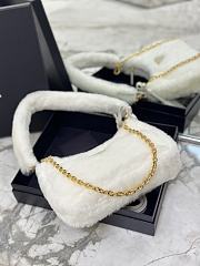 Prada crossbody Fluffy white bag 22*18*6cm - 2