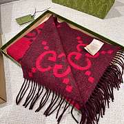 Gucci scarf  red 5 - 1