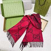 Gucci scarf  red 5 - 5