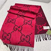 Gucci scarf  red 5 - 3