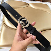 GUCCI BELT 111201B 3.0cm - 3