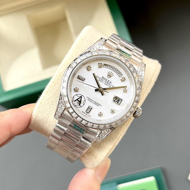 ROLEX Watch 475154  Silver white - 1