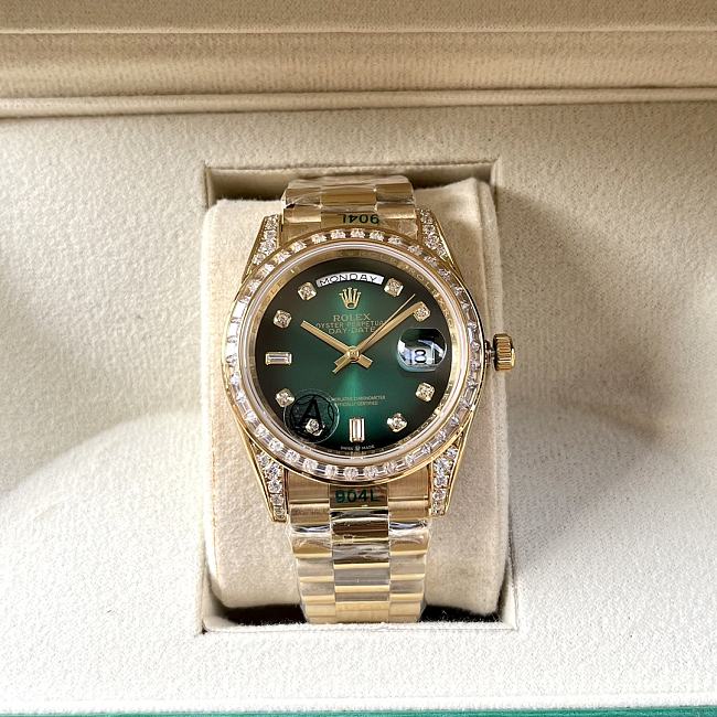 ROLEX Watch 475154 green  - 1