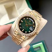 ROLEX Watch 475154 green  - 5