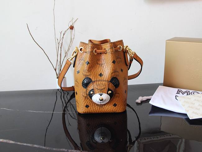 MCM Bucket Bag 19*13*8.5CM - 1