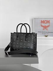 MCM Munchen Visetos  black 24*11*19CM - 3