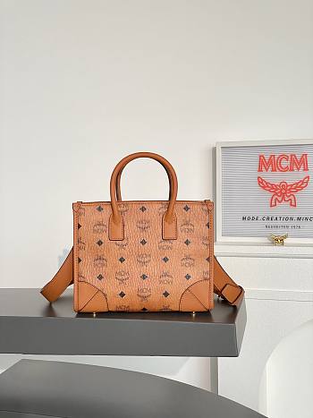 MCM Munchen Visetos brown 24*11*19CM