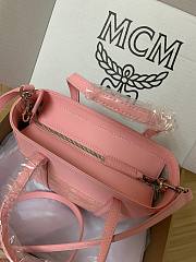 MCM Aren  Visetosmin  pink 21.5*19*9.5CM - 5