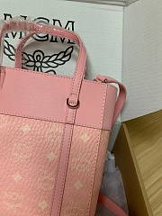 MCM Aren  Visetosmin  pink 21.5*19*9.5CM - 3