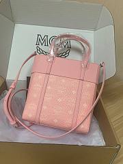 MCM Aren  Visetosmin  pink 21.5*19*9.5CM - 1