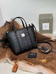 MCM Aren Visetosmin black 19*9.5*18.5CM - 4