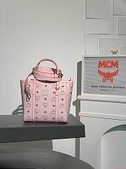 MCM Aren Visetosmin pink 19*9.5*18.5CM - 6