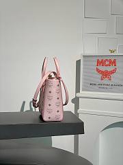 MCM Aren Visetosmin pink 19*9.5*18.5CM - 4