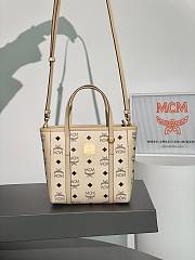 MCM Aren Visetosmin white 19*9.5*18.5CM - 4