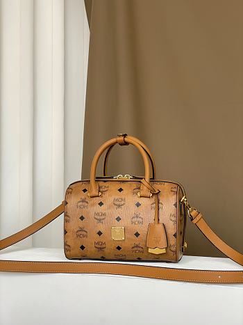 MCM tote bag brown 23*11*15CM