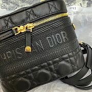 Dior Travel bag 130518A Black 18.5x13x10.5cm - 5