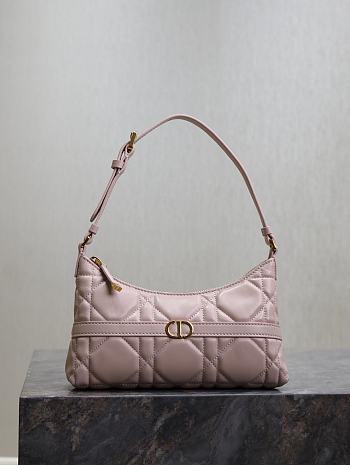 DIOR Shoulder bag 5232  pink  24x14x6.5cm