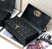 DIOR CARO BAG M9243U black 28x17x9cm - 4