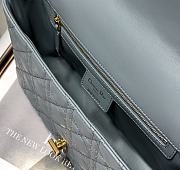 DIOR CARO BAG M9243U  blue 28x17x9cm - 2