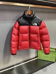 The north face down jacket red - 1