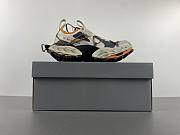 Balenciaga Runner Sneaker In  Dark blue beige gray orange  804921 WHIK2070 - 6