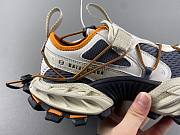 Balenciaga Runner Sneaker In  Dark blue beige gray orange  804921 WHIK2070 - 2