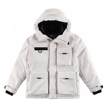 The north face down jacket white  FG00460