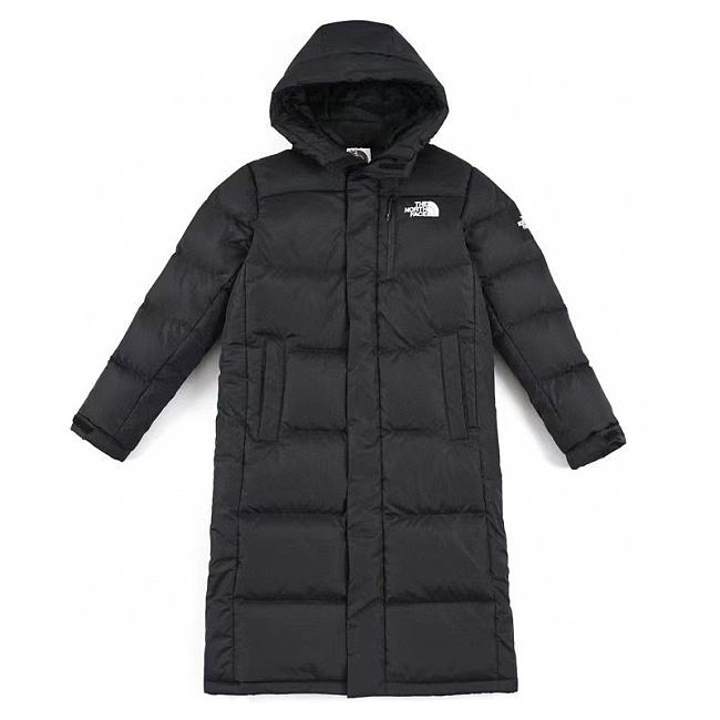 The north face long down  jacket black FG00460 - 1